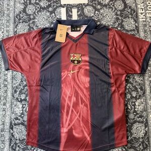 TRAVIS SCOTT CACTUS JACK X BARCELONA NIKE Soccer Jersey size L